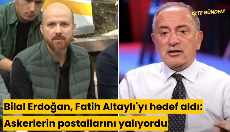 Bilal Erdoğan, Fatih Altaylı'yı hedef aldı: Askerlerin postallarını yalıyordu