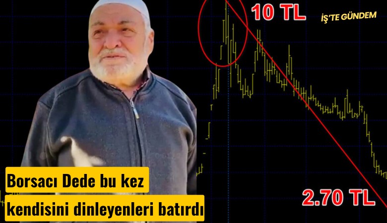 Borsacı Dede bu kez kendisini dinleyenleri batırdı