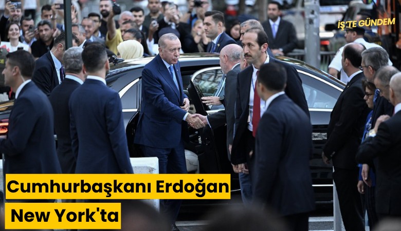 Cumhurbaşkanı Erdoğan, New York'ta