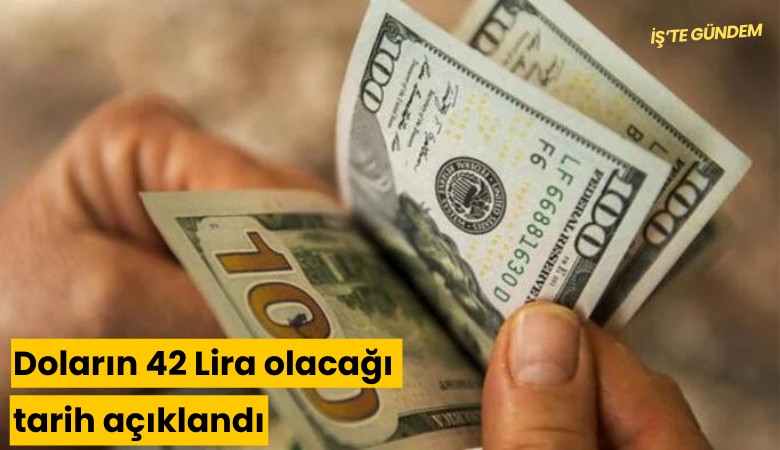 Doların 42 Lira olacağı tarih açıklandı