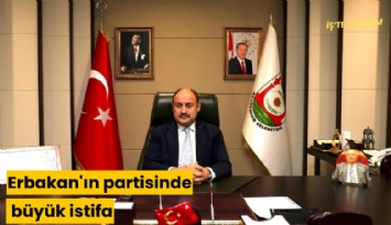 Erbakan'ın partisinde büyük istifa