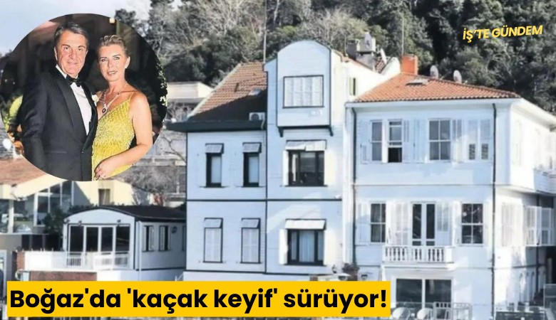 Göstermelik yıkım! Boğaz'da 'kaçak keyif' sürüyor