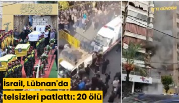 İsrail, Lübnan'da telsizleri patlattı: 20 ölü