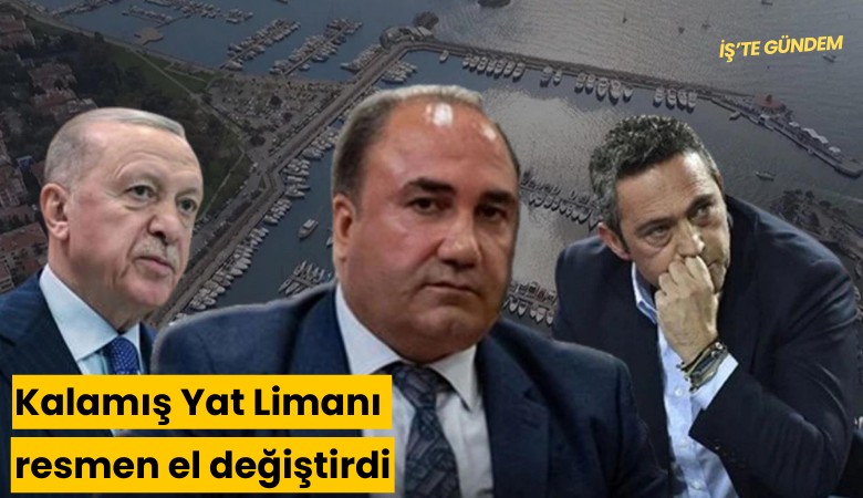 Kalamış Yat Limanı resmen el değiştirdi