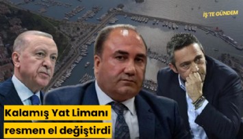 Kalamış Yat Limanı resmen el değiştirdi