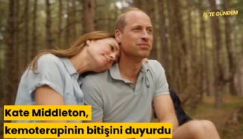 Kate Middleton, kemoterapinin bitişini duyurdu