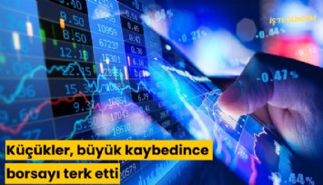 Küçükler, büyük kaybedince borsayı terk etti