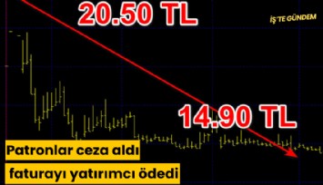 Patronlar ceza aldı, faturayı yatırımcı ödedi