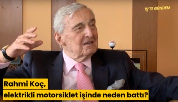 Rahmi Koç, elektrikli motorsiklet işinde neden battı?