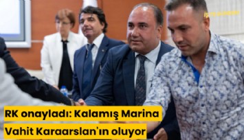 RK onayladı: Kalamış Marina, Vahit Karaarslan'ın oluyor