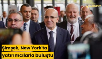 Şimşek, New York'ta yatırımcılarla buluştu