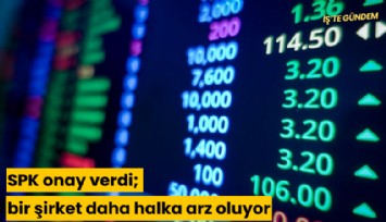 SPK onay verdi; bir şirket daha halka arz oluyor